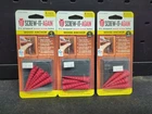 3 Screw-it-again #2 To #16 Thread X In. Red Plastic Wood Anchor SIA-4PK New. Price: $12.00.