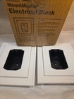 2 Pack Mid-america Mountmaster Electrical Blocks 7X8" Color White New. Price: $20.23.