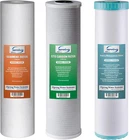 Ispring F3WGB32BM 4.5 X 20 3-STAGE Whole House Water Filter Set Replacement Pa New. Price: $149.75.