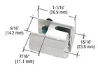 Crl Y032CR Vertical Panel Connector New. Price: $40.68.