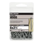 Hillman 40932 Galvanized Phillips Head Coarse Thread Deck Screw #8 X 2-1/2 In. New. Price: $9.59.