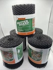 5 Rolls Of Frost King Black Plastic Mesh Gutter Guard 6"X20" Used. Price: $20.00.