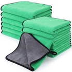 12 Microfiber Towels For Cars 800 Gsm Plush Absorbent Cleaning Cloths, 16"X16" New. Price: $33.79.