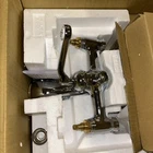 Signature Hardware Wall Mount English Telephone Faucet With Couplers Chrome Open. Price: $105.97.
