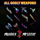 Roblox Murder Mystery MM2 Super Rare Godly/chroma Knives And Guns Cheapest New. Price: $119.99.