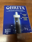Brita Replacement Filters 3-PACK HY24228 Fits All Bottles New. Price: $15.00.