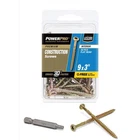 Hillman 42473 Zinc Yellow Steel Power Pro Star Drive Wood Screws #9 X In. New. Price: $12.67.