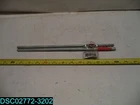 QTY=4: National Hardware N179-325 Threaded Steel Rod 5/16-18 X 12" Zinc Plated New. Price: $8.32.