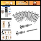 20 Pack 1/8" Invisible Cable Railing Kit, Swage Tensioner For Wood/metal Posts New. Price: $87.39.