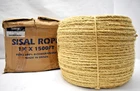 Kingcord Sisal Twisted Rope 1/4" 1500' 385 Lbs Max Capacity TWR130 New. Price: $122.24.