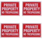 8 Private Property No Trespassing Sign 9 X 12 Inch New. Price: $18.54.