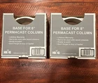 Permacast Cap And Base Split For Round 45087 Column New Box Hb&g (2). Price: $59.98.