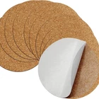 Opfiue 60 Pcs 3" Self Adhesive Cork Sheets,round Coasters,coaster Bottom... New. Price: $12.64.