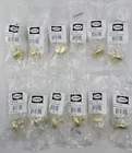 12 Pack Cosmas Cabinet Hardware Brushed Brass Round Knob #4950BB Open. Price: $16.09.