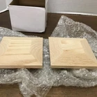 Sasylvia 2 Pcs Wood Newel Post Red Oak Cap 3 Inner 5 Square. Price: $30.00.