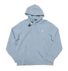 Polo Ralph Lauren Men's Blue Double Knit Pullover Hoodie New. Price: $138.00.