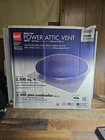New Master Flow 1250 Cfm Weathered Wood Power Roof Mount Attic Fan. Price: $92.01.
