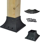 PNP114040 4X4 Post Base Cover (actual 3.5X3.5 Inches) Skirt Flange With New. Price: $33.99.