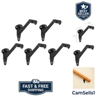 5-PACK Standard Handrail Brackets For Stairways Hallways, Matte Black ,... New. Price: $39.99.