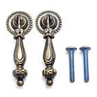 Antique Tear Drop Decorative Pendant Pull Handle Dia 28MM Vintage. Price: $12.79.