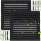 Pcs Aluminum Attic Vents 12" X Metal Gable Wall Mesh Shed With Screen New. Price: $46.99.