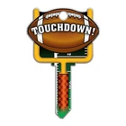 Lucky Line Key Shapes, Football, House Blank, KW1/11, (B121K) New. Price: $16.14.