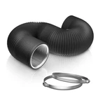 Inch Aluminum DUCTING-4 Layer Protection Dryer Vent Hose For Hvac 4INX8FT New. Price: $22.67.