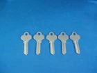 Lot Of Five Locksmith LO1 X1014L Key Blanks Fits Lockwood Nickel Chrome Pltd Brs New. Price: $8.99.