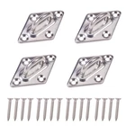 Increway Diamond Pad Eye Plate, Pack 304 Stainless Steel Ceiling Hooks Hard... New. Price: $17.21.