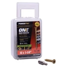 Hillman Power Pro No. 10 1-1/4" Star Flat Head Coarse Multi-material Screws New. Price: $37.47.