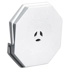Builders Edge 130110006001 Octagon Mounting Block, X 6-7/10 H, White New. Price: $22.29.
