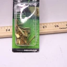 (8-PK) Hillman Conventional Picture Hangers Brass 20LB 122308 Open. Price: $5.59.