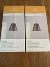Portfolio Pendant Light Kit Brushed Nickel Finish 1048423 Lot Of Two 5X5X41.5. Price: $17.49.