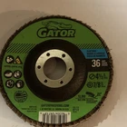 Gator 4-1/2 36 Grit Type 29 Flap Disc Aluminum Oxide 7/8 9713 New. Price: $20.00.