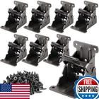 Hozeon 8 Pack Foldable Support Heavy Duty Folding Brackets Screwslock New. Price: $37.82.