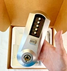Kaba 5021B-WL-26D-41 Push Button Lever Lockset With Key Override Sfic 2-3/4"BS New. Price: $365.00.