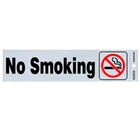 Hillman Black & Red Nickel Mylar Self-adhesive No Smoking Sign, 2 X 8 In. New. Price: $6.95.