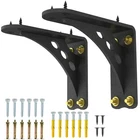 6 5 Inch Heavy Duty Shelf Brackets, 1000 Lbs Max Load Decorative Metal Br... New. Price: $36.84.
