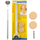 Zipbolt 14.110 Super Ut Newel Post Fastener Quick And Easy Pack, Metallic. Price: $47.99.