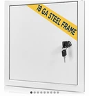 Bozzon 24X24 White Steel Square Access Panel For Wall/ceiling, Concealed Latches New. Price: $35.00.