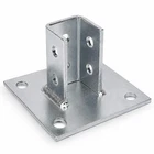 Ohlectric Strut Post Base Single Channel 15/8 Side Orientation 6X6 Inch ... New. Price: $32.32.