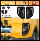 2PCS Smoked Rear Taillight Cover Trim Ford Bronco Sport 2021-2024 Stylish New. Price: $95.99.