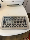 Signature Hardware, Appert Steel Wall Register White 6" X 12" (7-1/4" 13-3 New. Price: $19.50.