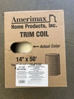 Amerimax 14" 50' Bright White Aluminum Trim Coil 69114182 New. Price: $119.00.