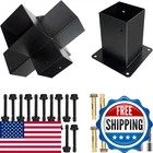Devalley 5-WAY Right Corner Pergola Brackets Kitwoodwork Post Anchors New. Price: $109.36.