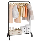 Vevor Clothes Rack Heavy Duty Clothing Garment With Hanging Rod Bedroom New. Price: $22.90.
