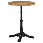 Bistro Table Leg Black Cast Iron Standard Durable Vidaxl New. Price: $166.99.