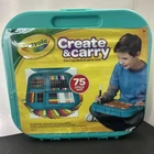 Nip Crayola Create 'n Carry Art Set (75PCS), Supplies Drawing Sealed New. Price: $19.97.