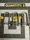 3-PACK Lot National Hardware U-bolt Plate Nut Stainless Steel 1/4"X1-1/8"X3.5" New. Price: $14.99.