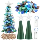 Innconee 2 Pack Diy Sea Glass Christmas Tree Handmade Kit Tabletop Shells Bea... New. Price: $46.27.